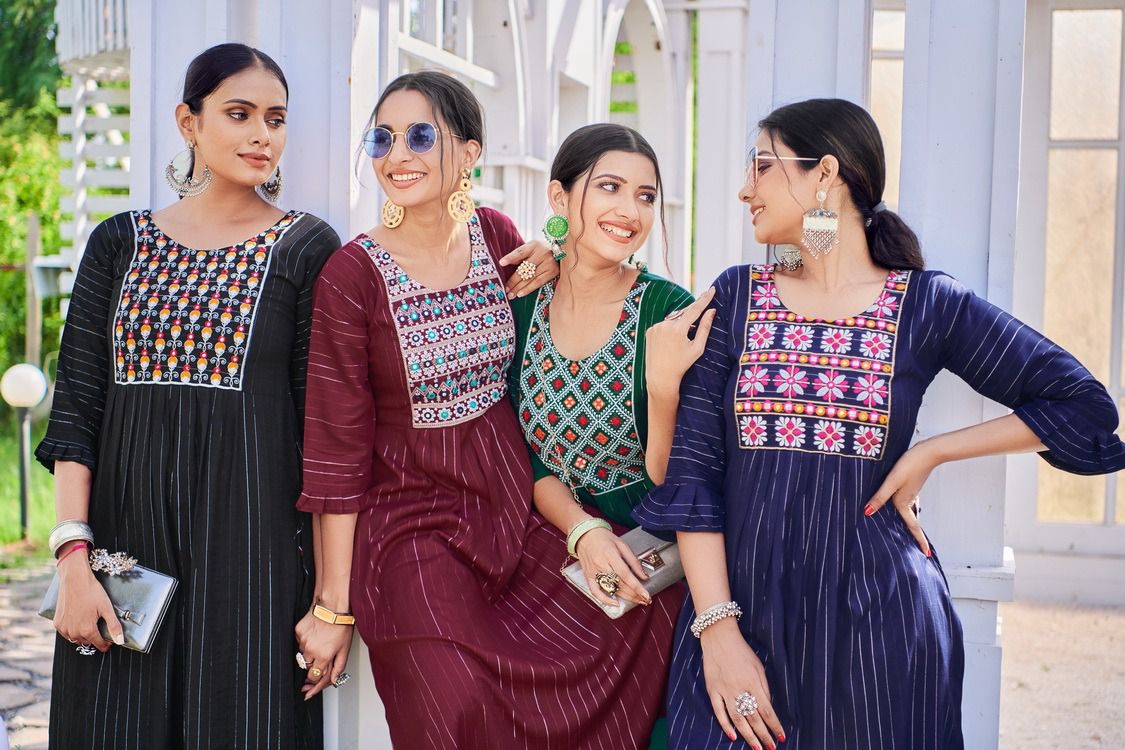 Golden Dairies 2 Festive Wear Embroidery Latest Designer Kurti Collection